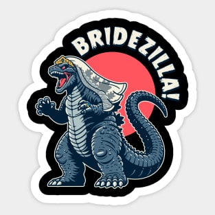 Bridezilla Sticker